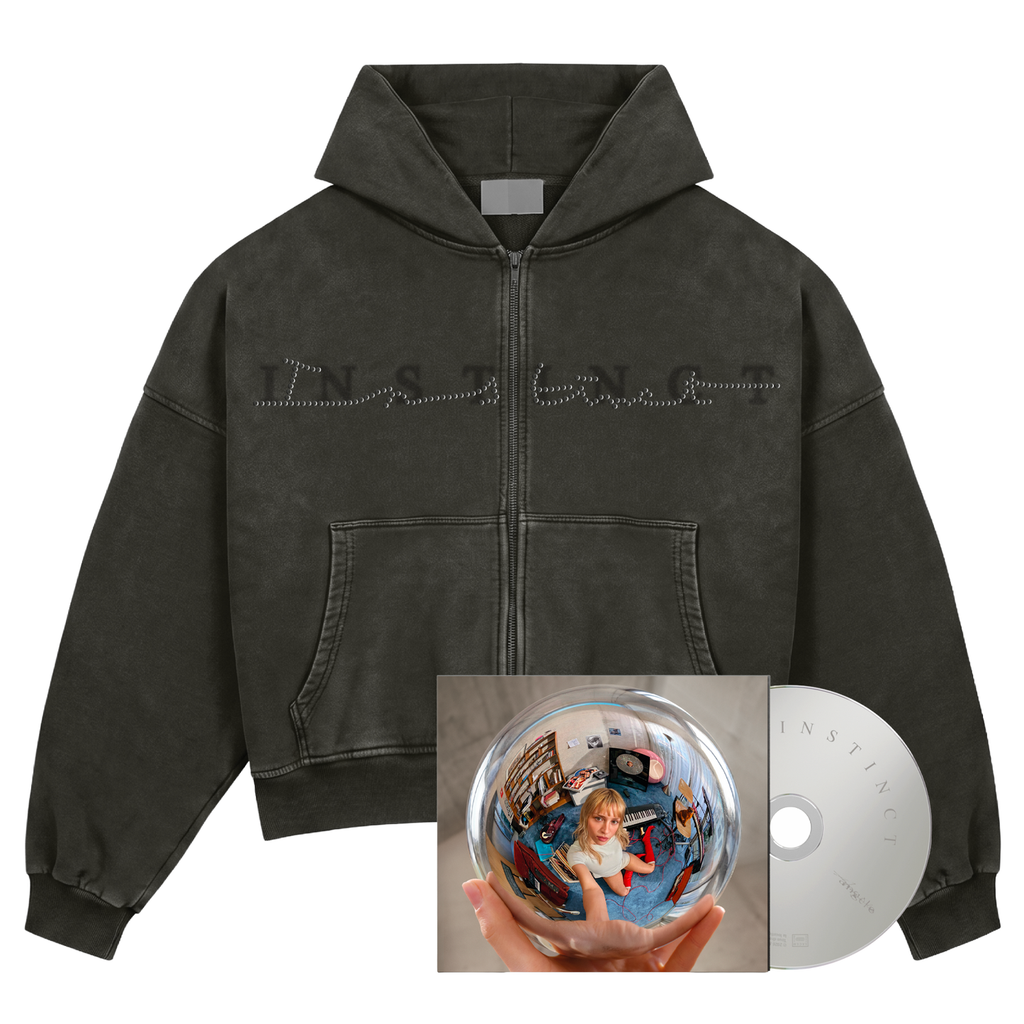 CD "INSTINCT" + Hoodie ZIP