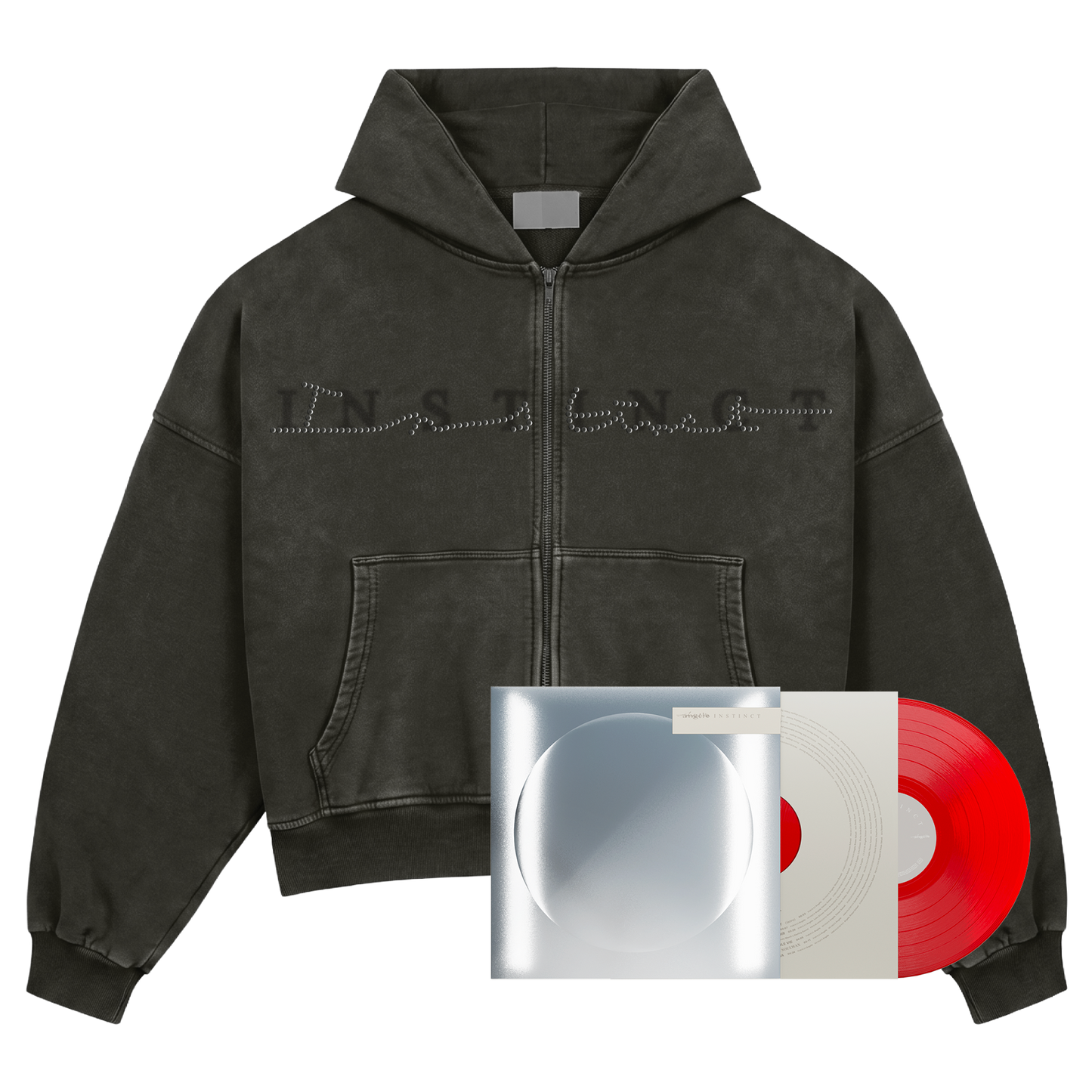 Vinyl "INSTINCT" Exclusive + Hoodie ZIP