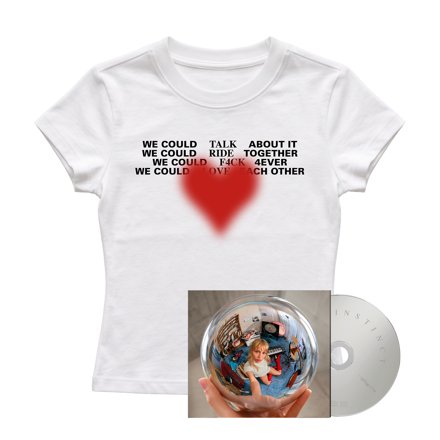CD "INSTINCT" + Baby Tee