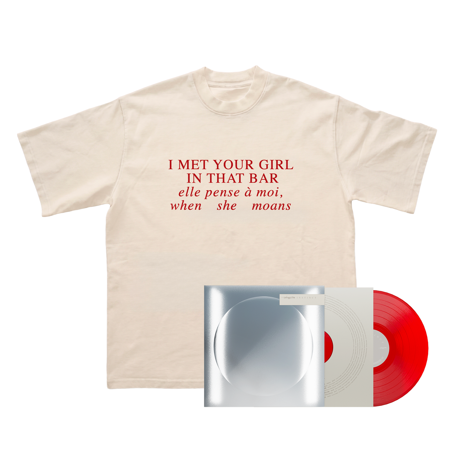 Vinyl "INSTINCT" Exclusive + T-Shirt