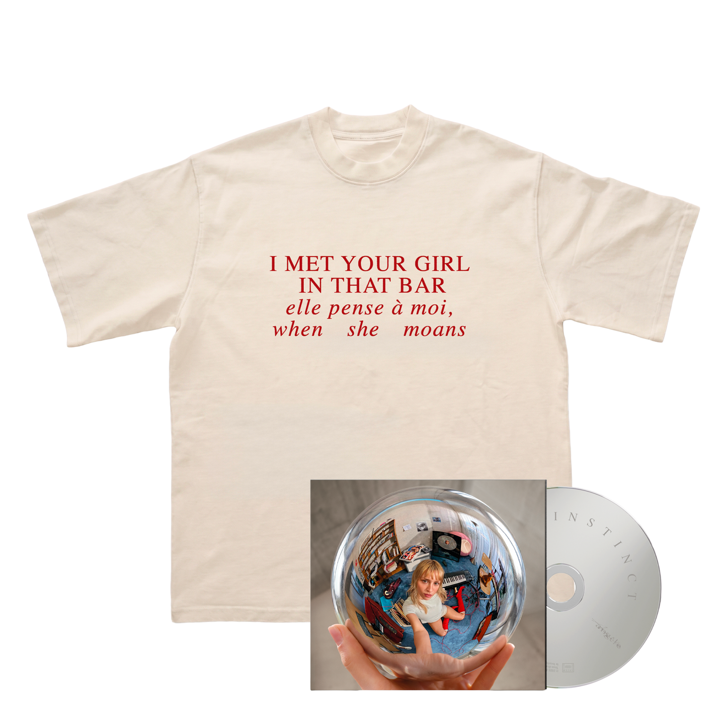 CD "INSTINCT" + T-Shirt
