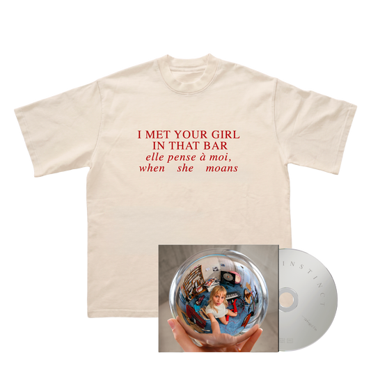 CD "INSTINCT" + T-Shirt