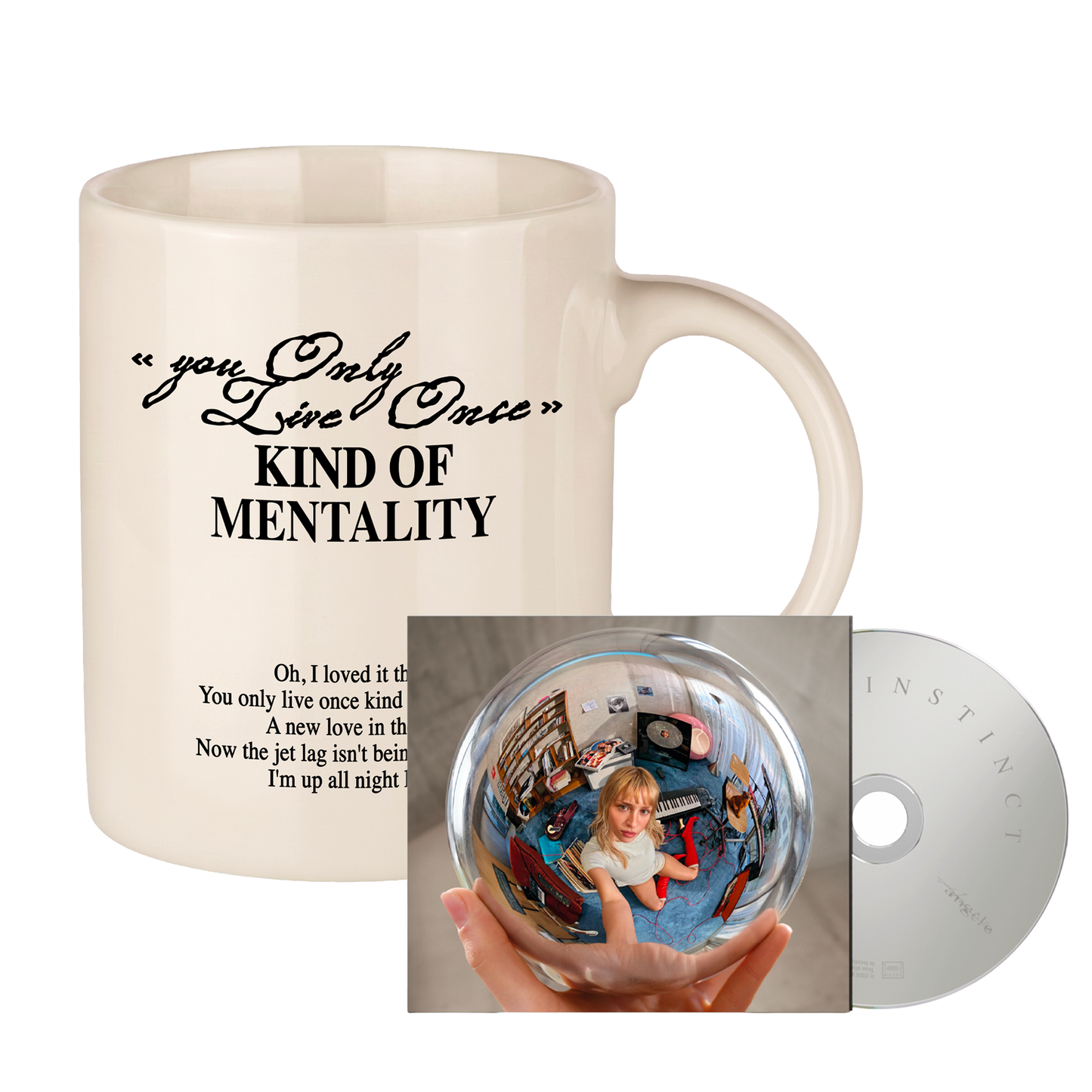 CD "INSTINCT" + Cup