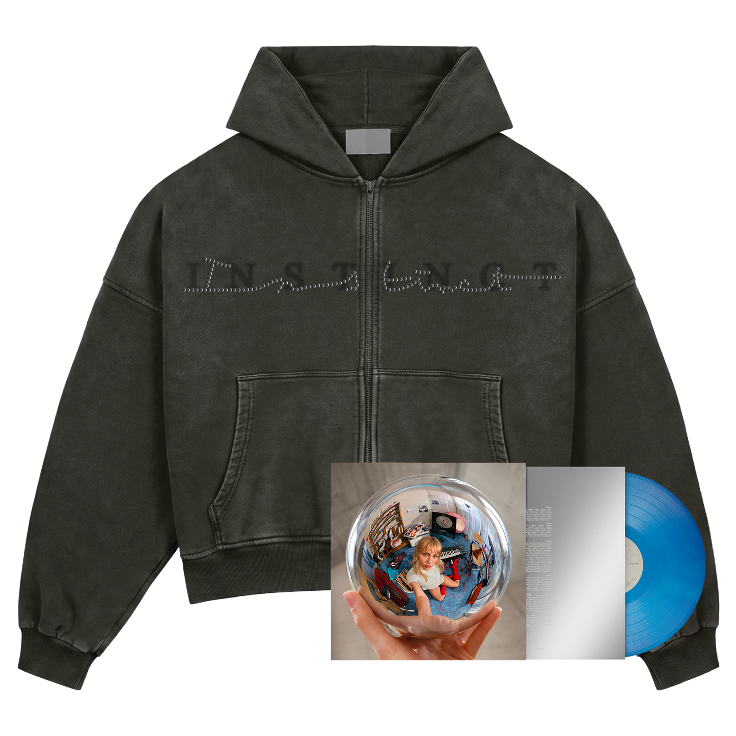 Vinyl "INSTINCT" Standard + Hoodie ZIP